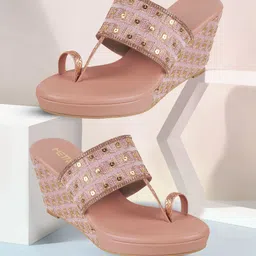 metro Women Wedges Sandal-picture-5