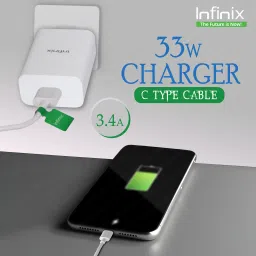 Infinix 33 W Supercharge 3.4 A Wall Charger for Mobile-28