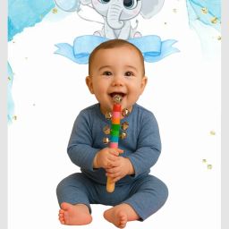 lovely bright handle play music ring baby Rattle-image-61
