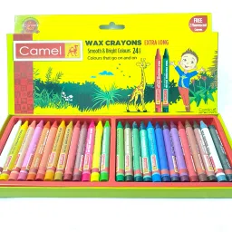Wax crayon extra long smooth and bright color-14