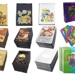 Playing Cards 220 PCS Gold+Black+Silver+Rainbow Foil Card Assorted Cards-25
