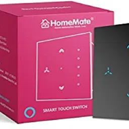 HomeMate Smart WiFi Fan Regulator Touch Switch , Works with Alexa and Google Home Smart Switch-30