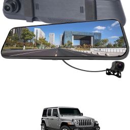 9.66 inch Full Touch HD Mirror Screen Satrlight Night Vision-01 Black LED-image-84