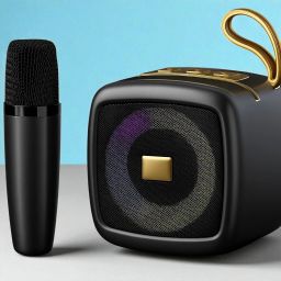 Nilesawar X9 (2-in-1) Bluetooth Karaoke Mic with Speaker – For Kids, Adults & Events 5 W Bluetooth Speaker-image-22