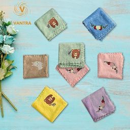 V VANTRA Handkerchiefs for Women, Girls and kids Cotton ["Multicolor"] Handkerchief-image-22