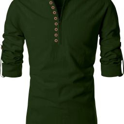 Men Solid Pure Cotton Straight Kurta-image-100