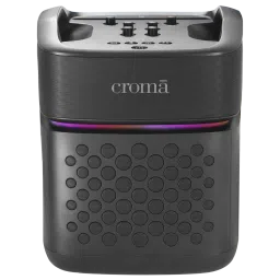 Croma 100W Bluetooth Party Speaker (RGB Party Lights, Black)-picture-21