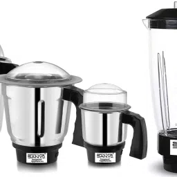 Juicer Jar WO, Dry, Liquid and Chutney Jar for Mixer Grinder Set of 4 SA75 Mixer Juicer Jar-image-7