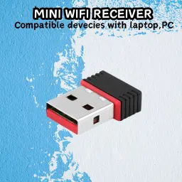GUGGU (Wi-Fi Receiver) with Multi-Device Connectivity For All Pc System and LaptopG25 USB Adapter-picture-5