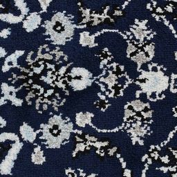 PRESTO Blue & Grey Traditional Printed Non-Shredding Rectangular Carpet image 5