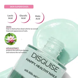 DISGUISE Happy Healthy Gel Nail Polish with AHAs & Lotus Extract 9ml - Mushy Mauve 109 image 3