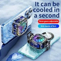 FAVSTORE X76 Pro Magnetic Mobile Cooler – Quick Chill Solution on iPhone & Android 1 Fan Cooling Pad image 4