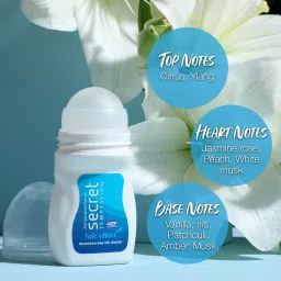 secret temptation Talc Effect Roll-on 50ml & Breeze Body Spary 120ml, Combo Pack of 2 for Women image 3