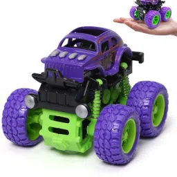 Stunt car Friction Powered Cars Push go Truck Sports Mini monster truck toy&game-19