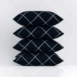 SOFT Microfibre Solid Sleeping Pillow Pack of 4-23