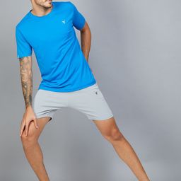 Technosport Men Mid Rise Slim Fit Antimicrobial Sports Shorts-picture-2