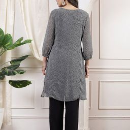 Nayam By Lakshita Floral Printed Regular Kurta with Trouser image 5