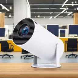 Voltegic Portable Projector with WiFi 6 and Bluetooth, Auto Vertical Correction (4000 lm / 1 Speaker / Wireless / Remote Controller) Portable Projector-15