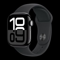 Apple Watch Series 10 GPS with Sport Band - S/M (42mm Retina LTPO3 OLED Display, Jet Black Aluminum Case)-picture-27