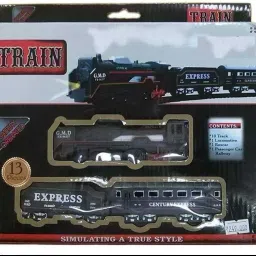 Battery-Operated Express Train Set with Tracks for Interactive Play Time for Fun-19