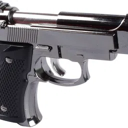 meesa 9 mm Pistol Gun Shaped Cigarette Lighter Beretta Gun Design Size With Adjustable Flame Feature Pocket Lighter Pocket Lighter-image-37