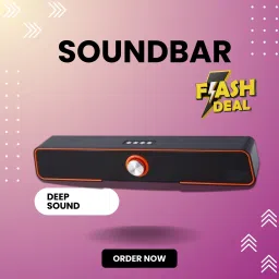 FRONY 10W Bluetooth Soundbar with 4 Hours Wireless Playback Bluetooth SpeakersUL516 10 W Bluetooth Soundbar-image-19
