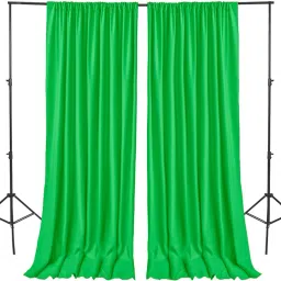 Stookin Green Decoration Backdrop Curtain Background Wedding Parties 5x12Ft (Set of 2) Reflector-picture-39