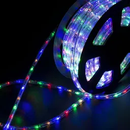 SPARK WORLD Blue Rice Shaped String Lights image 5