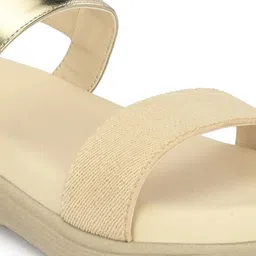 CLOG LONDON Textured Open Toe Flats image 3