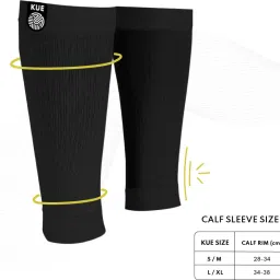 kue Calf Compression Sleeve for Men & Women (S/M) Knee Support image 3