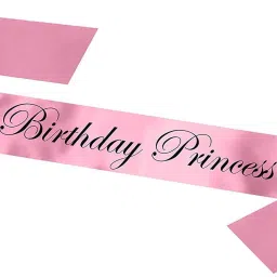 Birthday Princess Sash for Girls Birthday Party Props-1