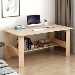 MOOT-10001LyonBeige Engineered Wood Office Table-25