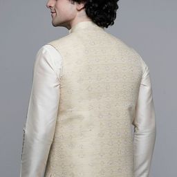 MAAHI FABS Woven Design Nehru Jackets image 4