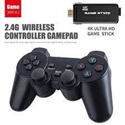 Careflection 4K HD TV video game Console built in 3000 Games PS1 Arcade Emulators game console Multiplayer wireless joystick Controller U8 3D game console image 3