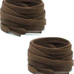 bilAnca Flat 48 Inches Dark Brown Color Athletic Sneakers Boot Shoes Strings (2 Pairs) Shoe Lace-image-43