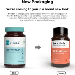 healthkart HK Vitals Multivitamin with Ginseng Extract, Taurine and Multiminerals image 2