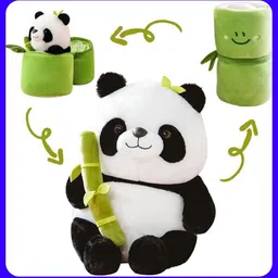 athravtoys New_Panda In Bamboo Soft Toy, Trending Stuff Toy for Girls, Kids - 28 cm-picture-5