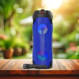 GUGGU Bluetooth Party Speaker with Wired for Karaoke Mic and High Bass Sound J345 30 W Bluetooth Tower Speaker-image-50