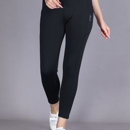 lyra Women Solid Black Track Pants-picture-26