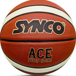 synco ACE 14 Panel Rubber Moulded, Professional Club Basketball, Match level Basketball - Size: 7-picture-10