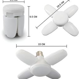 SPARK WORLD White Quirky Spherical Shaped Ceiling Lamp image 5