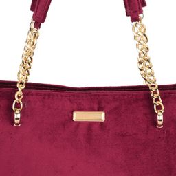 Defiesta Blue Structured Shoulder Bag image 5