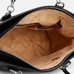 Lino Perros Croc Textured Structured Shoulder Bag image 4