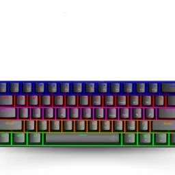Dr luxur Dark Fire Red Switches Wired USB Tenkeyless Gaming Keyboard Compatible with Desktop, Laptop, Mac-image-47