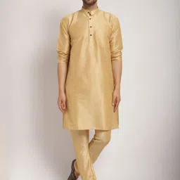 Kaifoo Floral Printed Regular Kurta & Churidar With Nehru Jacket image 5