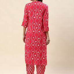 Meena Bazaar Printed Regular Kurta With Trousers image 5