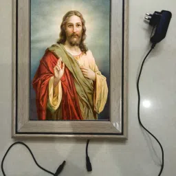 JESUS FRAME 15.5 inch LED PHOTO FRAME-picture-21