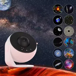 12-in-1 Galaxy Projector for Bedroom with Fairy Lights | 4K HD Star Projector Night Lamp-picture-38