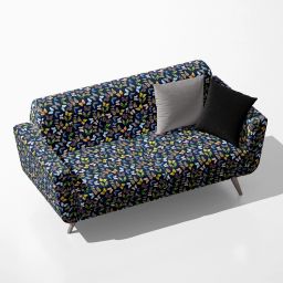 AZ5008062SOF_FB_RF_R-SP_D56^80_VL Watercolor Butterflies Pattern D1 Velvet Sofa Fabric Sofa Fabric-2