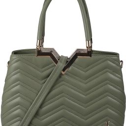 Green Women Satchel 66-7651-Green-image-78